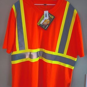 Hi-vis XXL Tee shirt. New with tags.